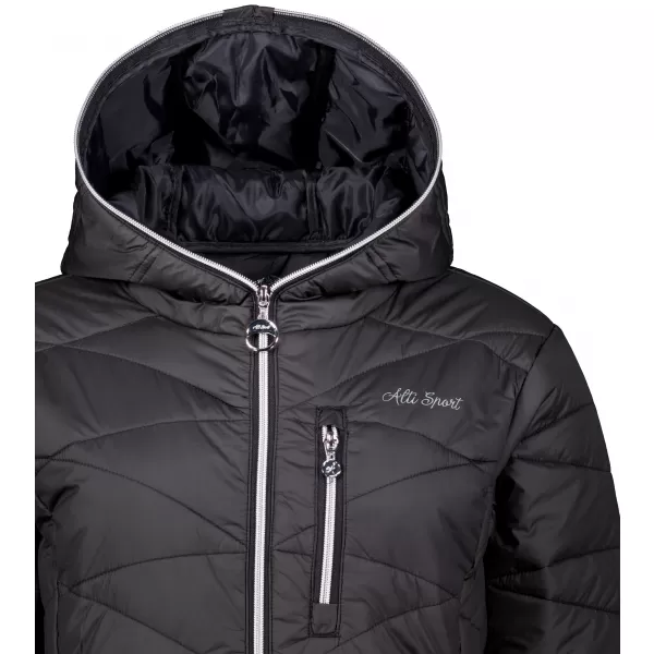  Geaca de iarna dama ALTISPORT IVORY NEGRU 