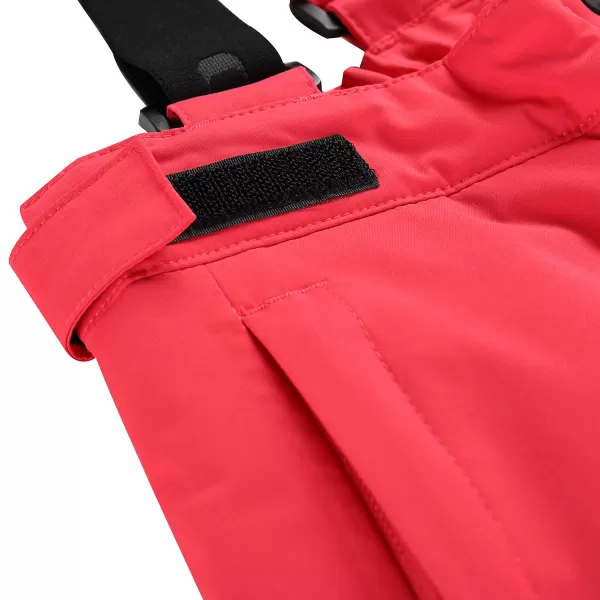  Pantaloni de schi pentru copii ALPINE PRO EDESO 3 ZMEURĂ 