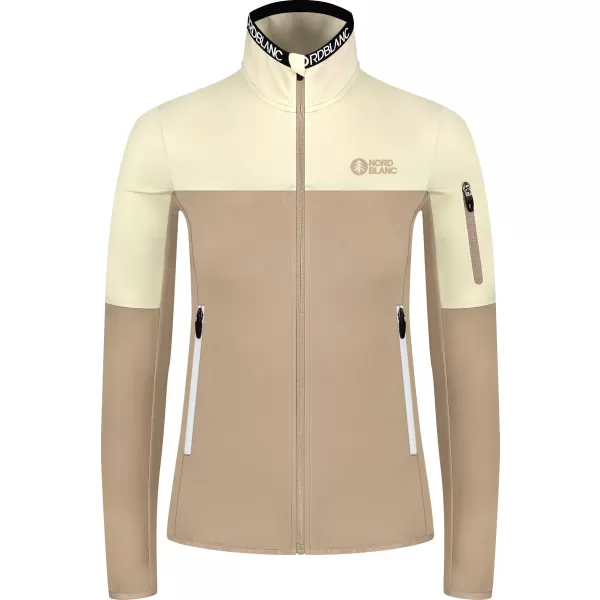  Hanorac pentru femei powerfleece NORDBLANC IDOL NBSFL8337 BEJ 