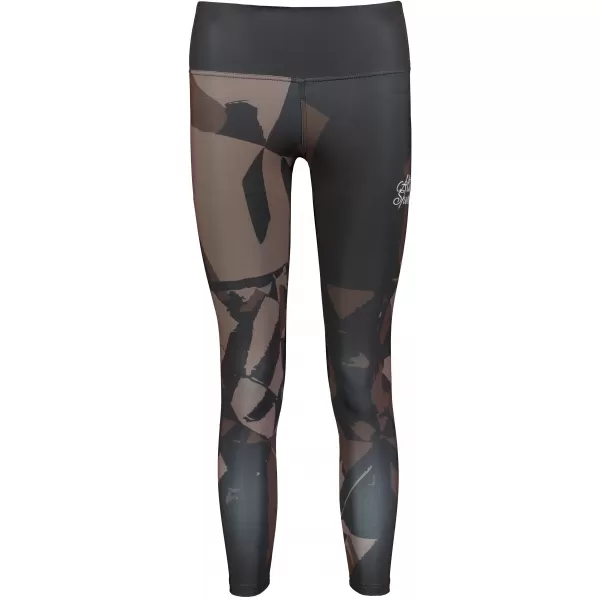  Jambiere lungi premium pentru femei (dimensiuni noi) ALTISPORT VOJ/ALW080LEG05 MARO ÎNCHIS 