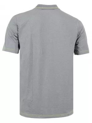 Mens t -thirt cu guler ALPINE PRO ISTAS GRI