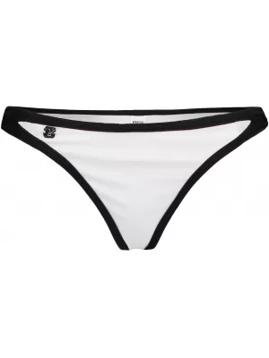 Costume de baie pentru femei - partea inferioară NORDBLANC HOLIDAY NBSSS5677B ALB