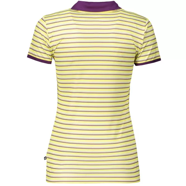  Tricou de damă cu guler ALPINE PRO ULRICO 2 BEJ DESCHIS 