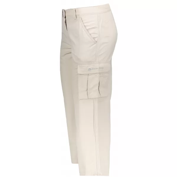  Pantaloni 3/4 pentru femei ALPINE PRO LINNA BEJ 