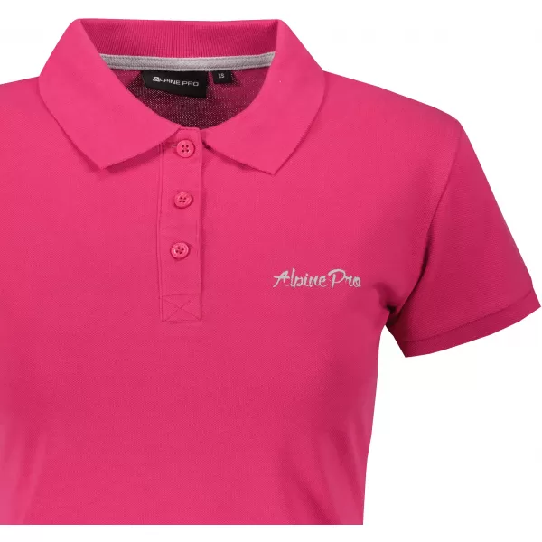  Tricou pentru femei cu mâneci scurte ALPINE PRO AKATA ROZ 
