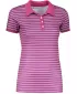 Tricou pentru femei cu guler ALPINE PRO ULRICO 2 PURPURIU ÎNCHIS
