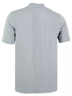 Tricou pentru bărbați cu guler ALPINE PRO ISTAS GRI DESCHIS