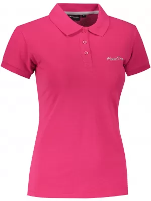 Tricou pentru femei cu mâneci scurte ALPINE PRO AKATA ROZ