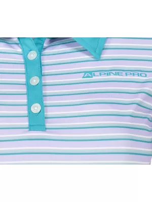 Tricou pentru femei cu guler ALPINE PRO ULRICO 2 APRINDE