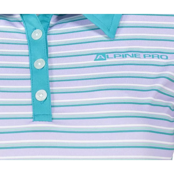  Tricou pentru femei cu guler ALPINE PRO ULRICO 2 APRINDE 