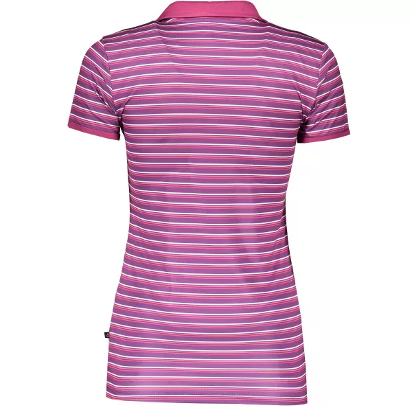  Tricou pentru femei cu guler ALPINE PRO ULRICO 2 PURPURIU ÎNCHIS 