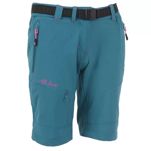  Pantaloni 3/4 fete ALTISPORT HAZERIA-J ALJS16012 ALBASTRU ROZ 