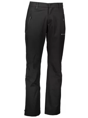 Pantaloni softshell pentru bărbați ALPINE PRO OLWEN NEGRU