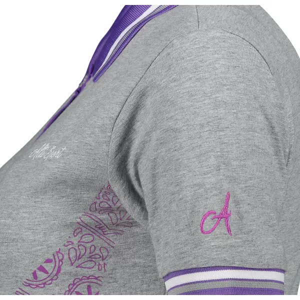  Tricou de damă cu guler ALTISPORT ARMANA EVIDENȚIEREA PĂRULUI 