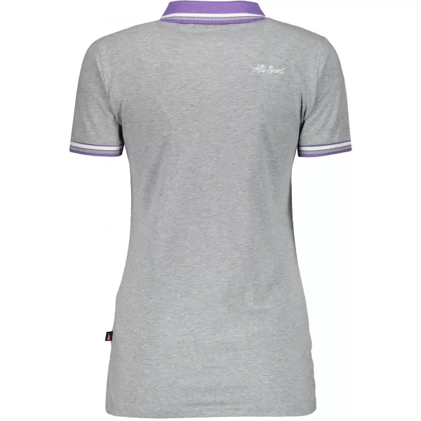  Tricou de damă cu guler ALTISPORT ARMANA EVIDENȚIEREA PĂRULUI 