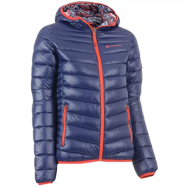  Sacou dublu -feminin ALPINE PRO MUNSRA 2 ALBASTRU ÎNCHIS 
