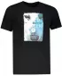 Tricou pentru bărbați cu mâneci scurte ALPINE PRO ARESJON NEGRU