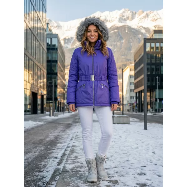  Geaca de iarna dama ALPINE PRO MEMKA VIOLET 