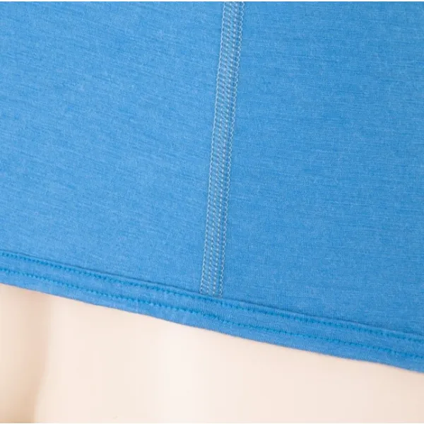  Tricou termic pentru bărbați cu mânecă lungă SENSOR MERINO ACTIVE 12110020 ALBASTRĂ 