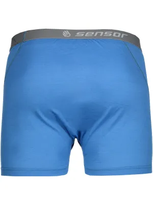 Boxeri bărbătești SENSOR MERINO ACTIVE ALBASTRU
