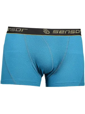Boxeri bărbătești SENSOR Double Face Merino Wool ALBASTRĂ