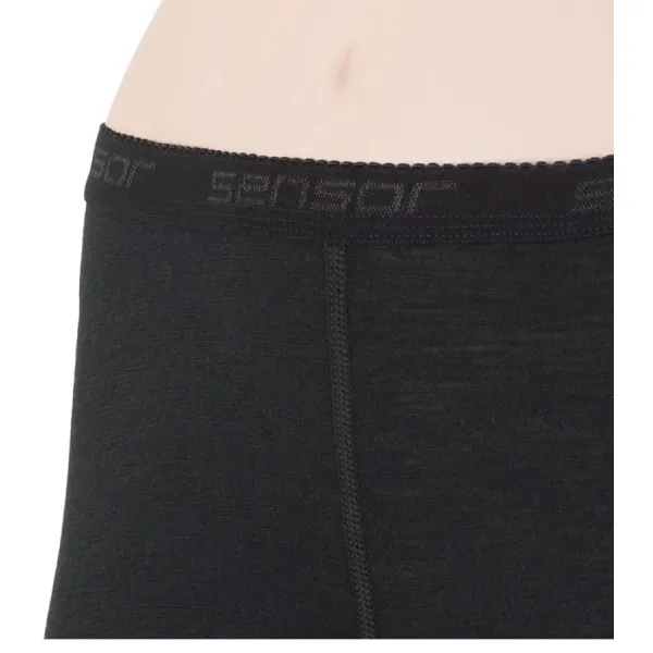  Lenjerie termică de damă SENSOR MERINO ACTIVE spodky NEGRU 
