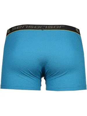 Boxeri bărbătești SENSOR Double Face Merino Wool ALBASTRĂ