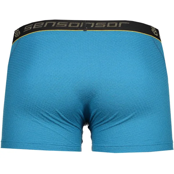 Boxeri bărbătești SENSOR Double Face Merino Wool ALBASTRĂ 