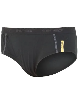 Lenjerie termică de damă SENSOR MERINO ACTIVE NEAGRĂ