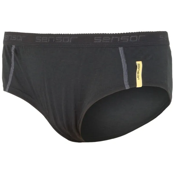  Lenjerie termică de damă SENSOR MERINO ACTIVE NEAGRĂ 