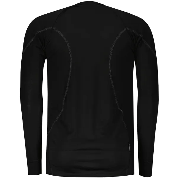  Lenjerie termică pentru bărbați SENSOR MERINO ACTIVE NEAGRĂ 