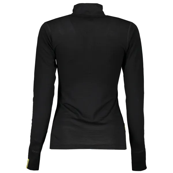  Lenjerie termică pentru femei SENSOR MERINO ACTIVE dl. rukáv zip NEAGRĂ 