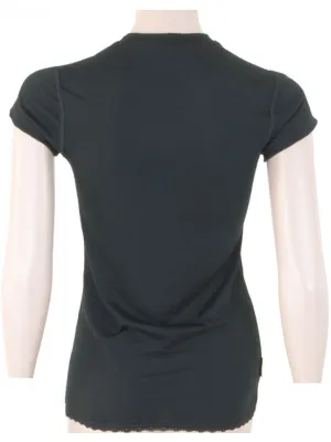 Tricou termic de damă SENSOR MERINO ACTIVE 11109026 NEAGRĂ