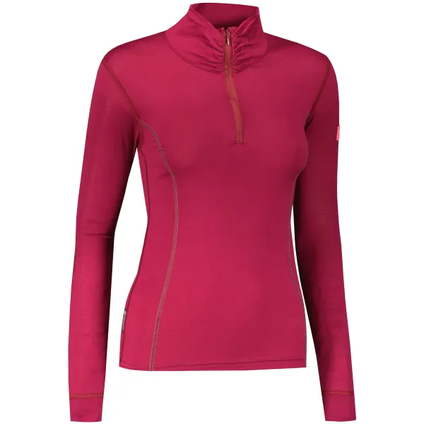  Lenjerie termică pentru femei SENSOR MERINO ACTIVE dl. rukáv zip LILA 
