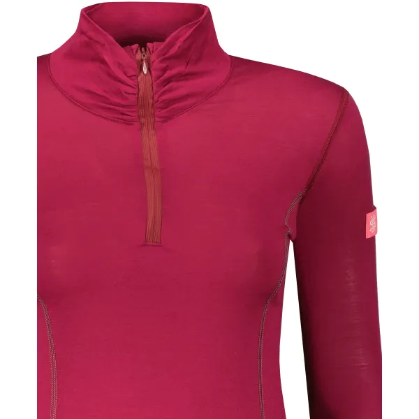  Lenjerie termică pentru femei SENSOR MERINO ACTIVE dl. rukáv zip LILA 