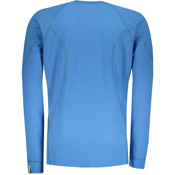  Tricou termic pentru bărbați cu mânecă lungă SENSOR MERINO ACTIVE 12110020 ALBASTRĂ 