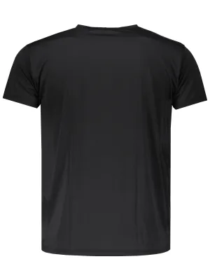 Tricou bărbătesc SENSOR PERFORMANCE TEE GPS NEAGRĂ