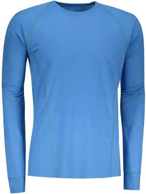 Tricou termic pentru bărbați cu mânecă lungă SENSOR MERINO ACTIVE 12110020 ALBASTRĂ