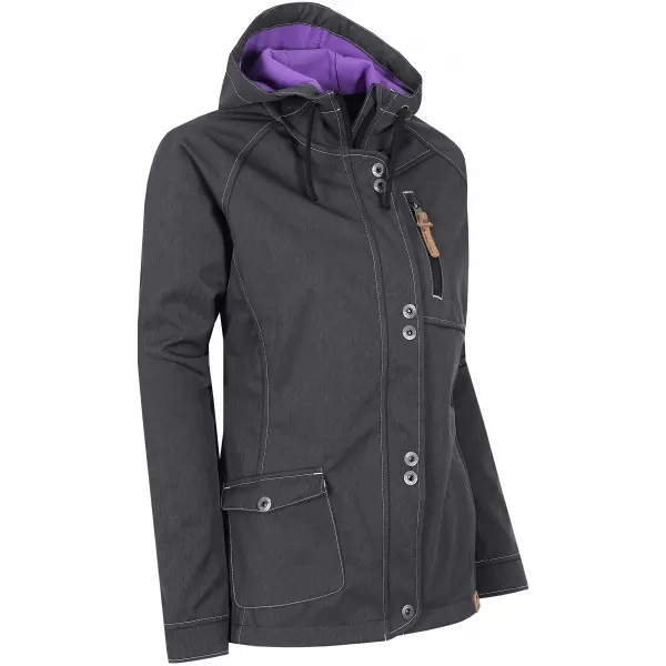  Geacă de softshell pentru femei ALPINE PRO TUTESA LJCJ197 NEGRU 