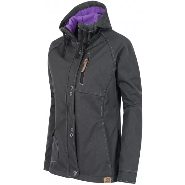  Geacă de softshell pentru femei ALPINE PRO TUTESA LJCJ197 NEGRU 