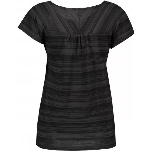  Tricou pentru femei cu mâneci scurte ALPINE PRO ALINA 2 LTSJ192 NEGRU 