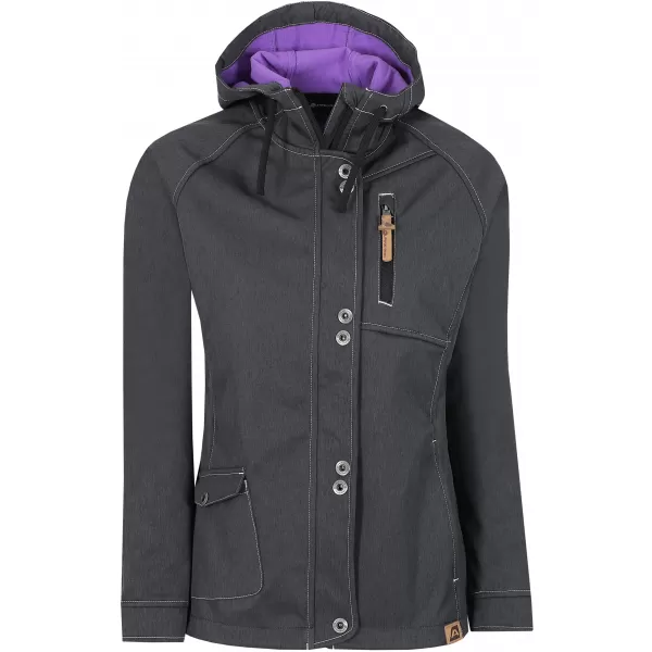  Geacă de softshell pentru femei ALPINE PRO TUTESA LJCJ197 NEGRU 