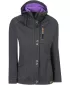 Geacă de softshell pentru femei ALPINE PRO TUTESA LJCJ197 NEGRU