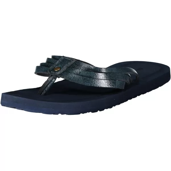  Șlapi de damă ALPINE PRO HARINDA LBTJ130 ALBASTRU 