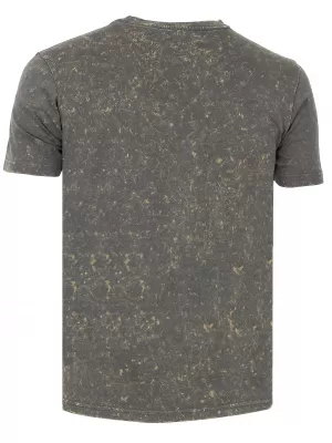 Tricou pentru bărbați cu mâneci scurte LOAP BRAXTEN CLM1714 GRI