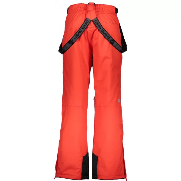  Pantaloni de schi pentru bărbați ALPINE PRO MOLINI 3 MPAK211 ROŞU 