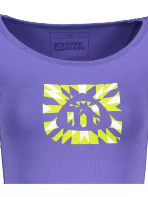 Tricou de damă cu mâneci scurte NORDBLANC NBFLT2830 GHEPARD VIOLET