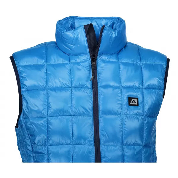  Vestă izolată ALPINE PRO LUSSIER 2 MVEK036 ALBASTRU DESCHIS 