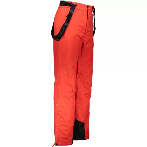  Pantaloni de schi pentru bărbați ALPINE PRO MOLINI 3 MPAK211 ROŞU 