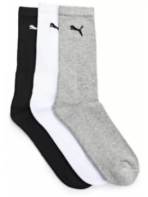 Șosete sport PUMA SPORT 3-PACK 88035510 ALB/GRI/NEGRU